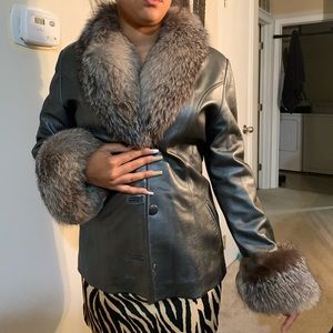 Fur coat